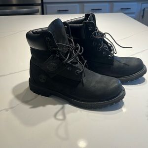 Black Timberland Women’s Boots - Size 7.5